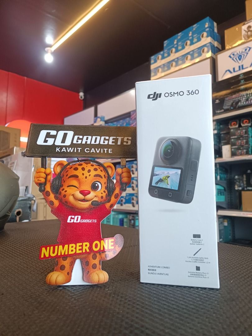 DJI Osmo 360 Action Camera Adventure Combo (Category: Cameras) located in Caloocan City. Submitted by kentsalvador31 (Listing ID 1456994304, Image 1). Description: NEXT-LEVEL 360 CREATIVITY BY DJI! 🏆🎬 Legendary DJI stabilization now in full 360 degrees. Unpack, shoot, and capture drone-like third-person shots effortlessly! ✅ DJI Osmo 360 Adventure Combo - 30,990.0 ✅ Complete with extra batteries & invisible stick 💬 Message us now for full spec