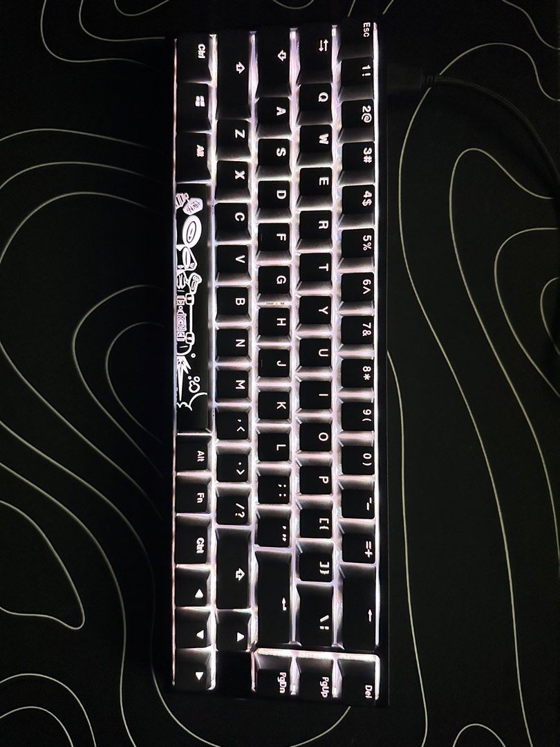 Ducky One 2 SF Mechanical Keyboard (Category: Computer Keyboard) located in Las Pinas. Submitted by josepsthings (Listing ID 1457084355, Image 2). Description: Switch: Cherry MX Red Linear 65% RGB RFS: Decluttering.