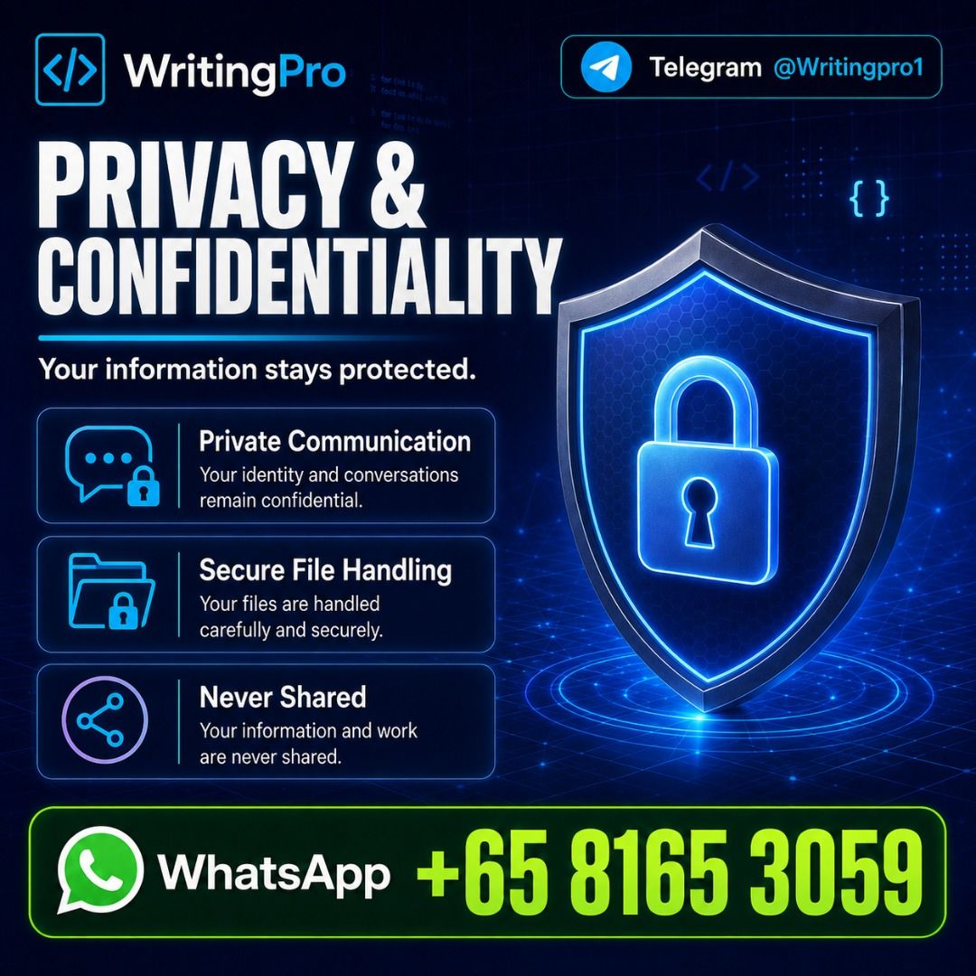 Expert Coding Help Programming Assignment Help Services Python Javascript App development Website Design Machine learning (Category: Professional Skills) located in Singapore. Submitted by writingprosg (Listing ID 1457028491, Image 2). Description: 💻 CODING & PROGRAMMING HELP SINGAPORE Stuck with errors, confusing requirements or code that refuses to work? WritingPro provides clear, confidential coding guidance for students, beginners and workin