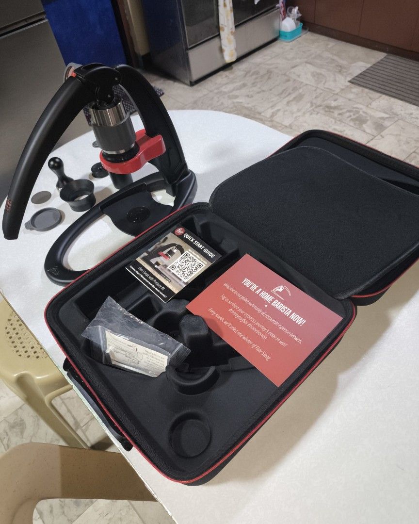 Flair Classic Espresso Maker (Category: Coffee Machines & Makers) located in Manila. Submitted by tobats_kun (Listing ID 1456984674, Image 3). Description: 🔥 FOR SALE: Flair Classic Espresso Maker 🔥 📍 Location: Parañaque 📅 Date of Purchase (DOP): March 2026 For sale slightly used, well-maintained Flair Classic espresso setup, perfect for home barista use. Clean, solid, and consistently delivers quality espresso extractions. Ideal for anyone u