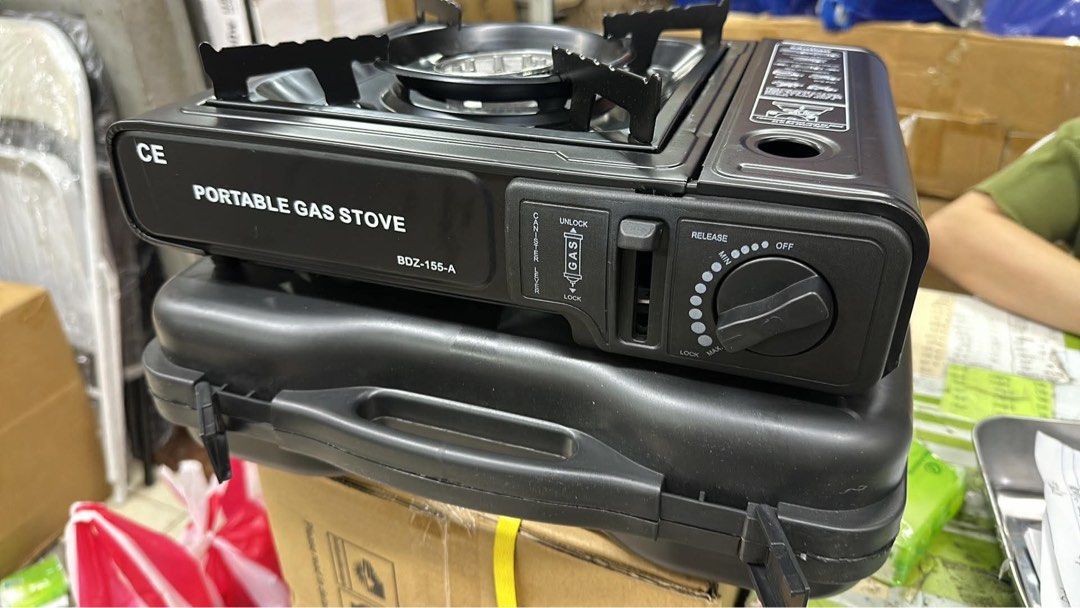 Gas stove (Category: Food Organization & Storage) located in Manila. Submitted by jennytyu (Listing ID 1456983940, Image 2). Description: Pang samgyup 2in1 Butane & gas.