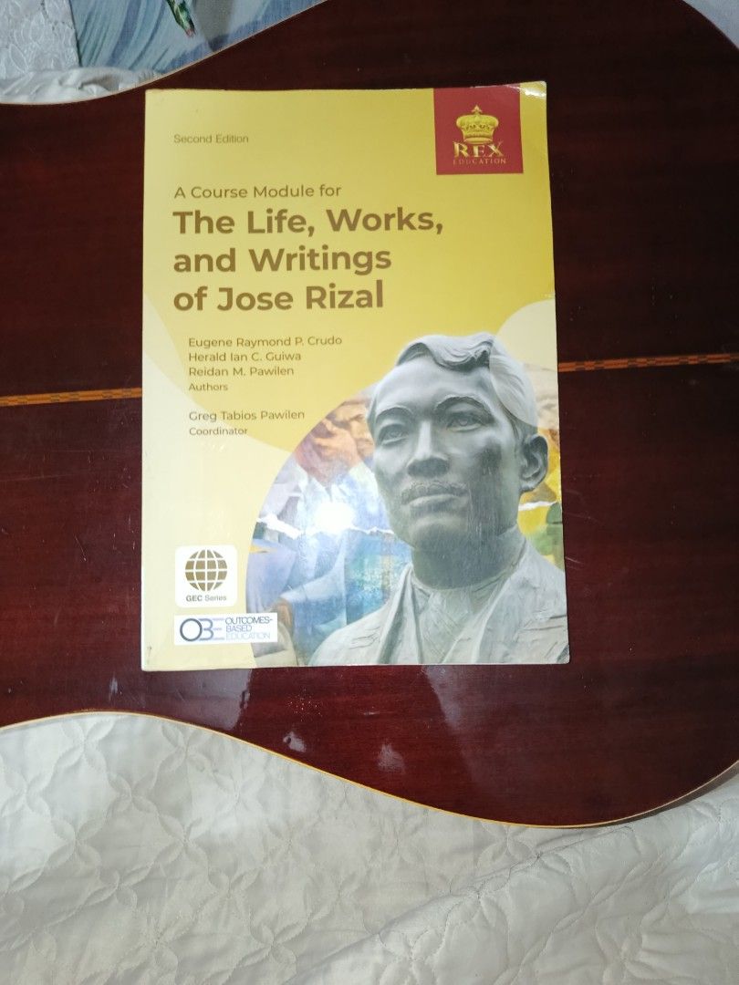 GEC Series Course Modules - Math, Contemporary World, Rizal, NSTP, History (Category: Textbooks) located in Manila. Submitted by sinkoko041106 (Listing ID 1457051389, Image 3). Description: 📚 REX GEC TEXTBOOKS BUNDLE Price: ₱1,400 for all 7 books Included Books: * 5x Clean & Intact: Math in the Modern World, Ethics, The Contemporary World, Jose Rizal (2nd Ed), Readings in PH History * Art Appreciation: Complete, with written answers on some page