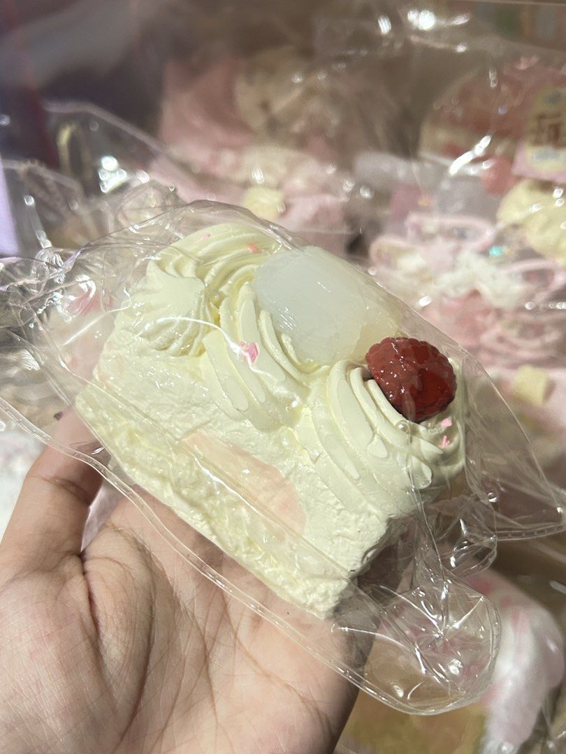 Good Mood Chef Cake Premium Taba Squishy (Category: Designer & Blind Box Toys) located in Valenzuela. Submitted by cielittlestuff (Listing ID 1456994708, Image 2). Description: soft and fluffy but fast rising recently bought with tag, can give extra bag rfs: decluttering .