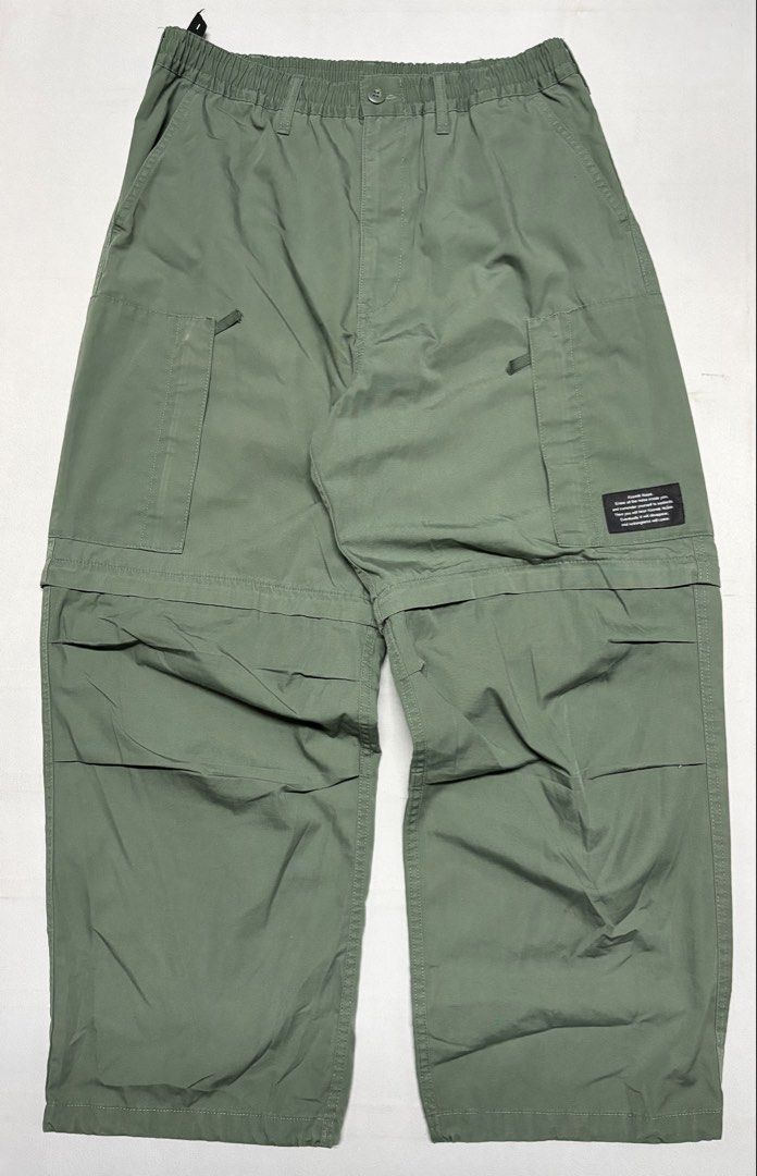 GU UNDERCOVER DETACHABLE HELICOPTER CREW PANTS (Category: Jeans) located in Baguio. Submitted by viibodegaaa (Listing ID 1457003219, Image 1). Description: Item: GU UNDERCOVER DETACHABLE HELICOPTER CREW PANTS Size: L Waist: 16’ Rise: 15.5’ Thigh: 15’ Inseam: 27’ Length: 40’ Leg opening: 11’ adjustable Price: 1680 .
