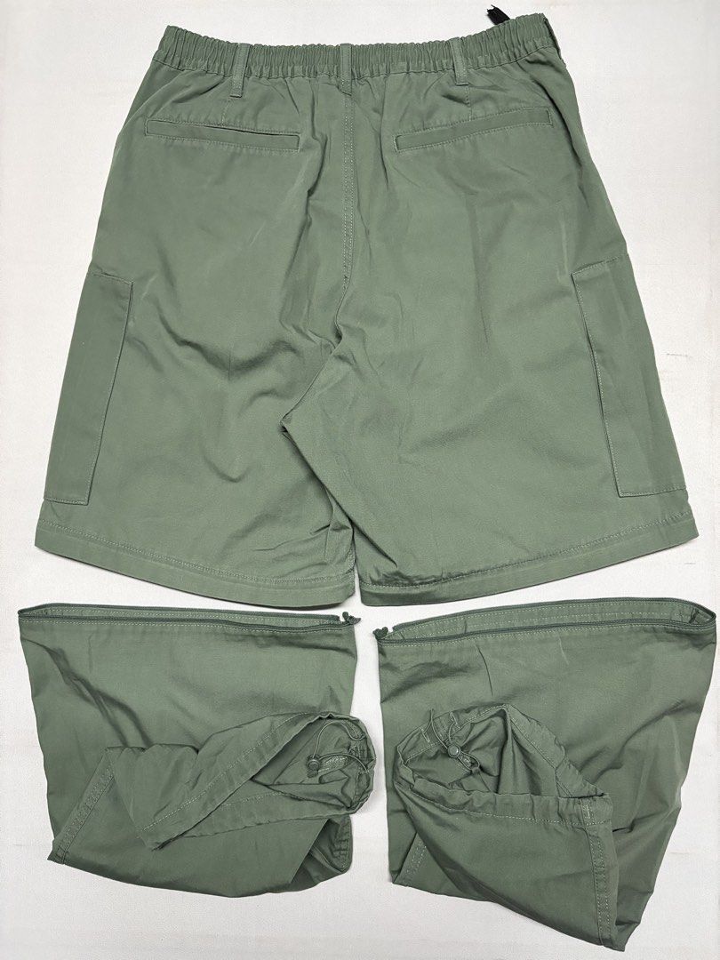 GU UNDERCOVER DETACHABLE HELICOPTER CREW PANTS (Category: Jeans) located in Baguio. Submitted by viibodegaaa (Listing ID 1457003219, Image 2). Description: Item: GU UNDERCOVER DETACHABLE HELICOPTER CREW PANTS Size: L Waist: 16’ Rise: 15.5’ Thigh: 15’ Inseam: 27’ Length: 40’ Leg opening: 11’ adjustable Price: 1680 .