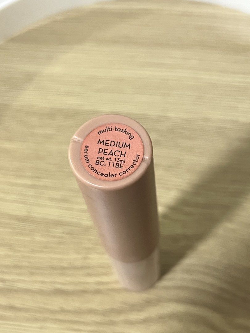 Happy Skin Multi-tasking Serum Concealer - Medium Peach (Category: Makeup) located in Quezon City. Submitted by thicc.co (Listing ID 1457110434, Image 2). Description: - Happy Skin Multi-Tasking Serum Concealer - Shade: Medium Peach - Skin-caring makeup with a serum formula - Net weight: 13ml - Ideal for everyday use 40-50% left.