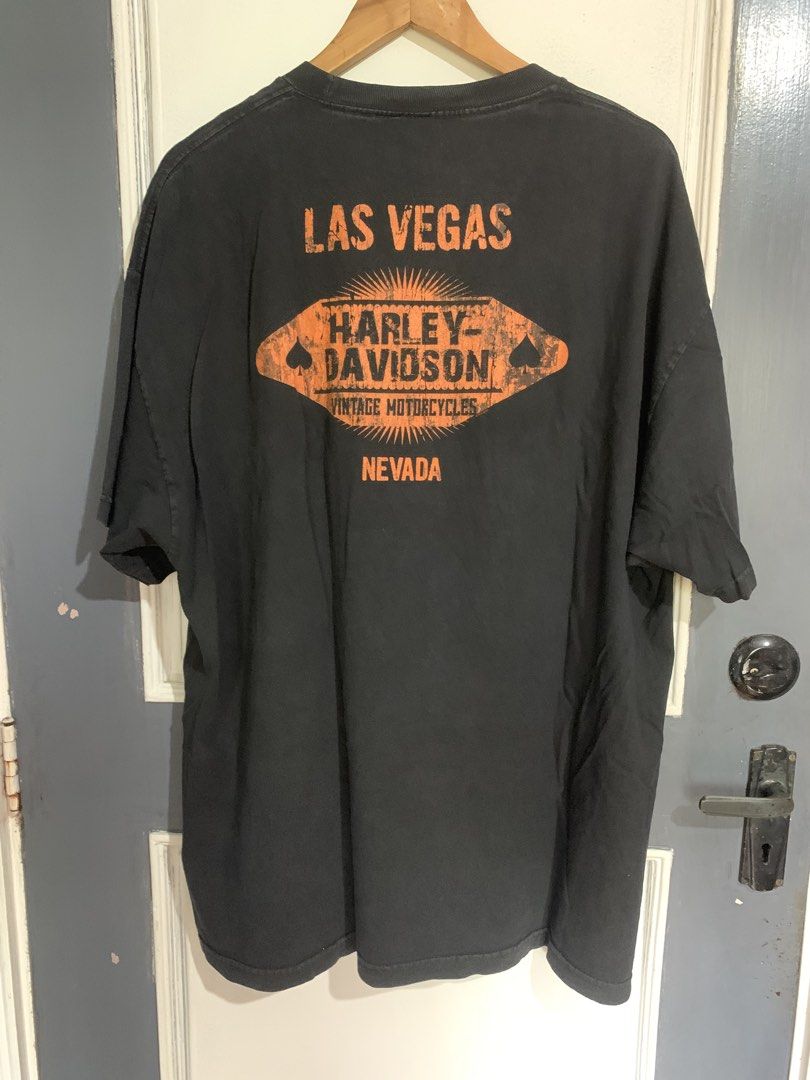Harley Davidson LasVegas (Category: Tshirts & Polo Shirts ) located in Quezon City. Submitted by _berj_ (Listing ID 1457084437, Image 2). Description: Legit Vintage LasVegas 25x30 XXL.