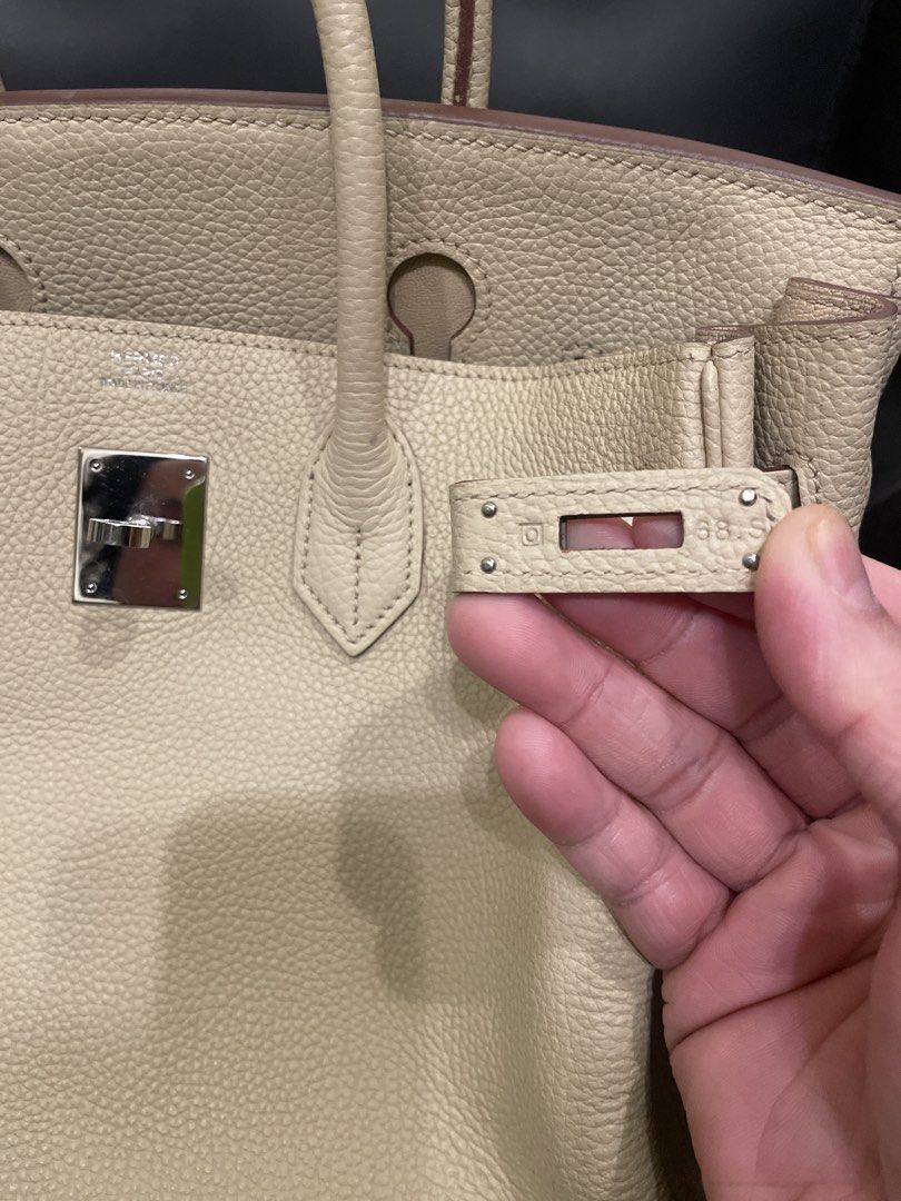 Hermes Birkin Parchemin 30cm (Category: Luxury Bags & Wallets) located in Batangas. Submitted by balmeonex (Listing ID 1457136241, Image 1). Description: AUTO BLOCK for joy offer/reservers. I dont respond to “LP” messages, make an offer instead. Thank you! Code stamp ‘O’, means no inside code. - Material: Togo Leather, with real veining - Hardware: Palladium No flaws. No more padlock and cloche. .