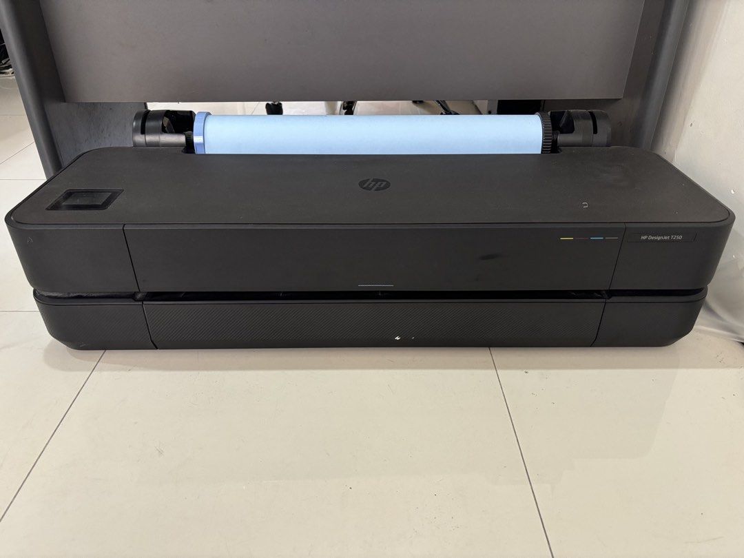 HP DesignJet T230 Large Format Printer with Roll Holder (Category: Printers, Scanners & Copiers) located in Paranaque City. Submitted by fran.cis (Listing ID 1457037760, Image 1). Description: - HP DesignJet T230 Large Format Printer - 24-inch width - Ideal for architectural drawings, CAD, and GIS - Comes with roll holder - Ready for your printing needs.