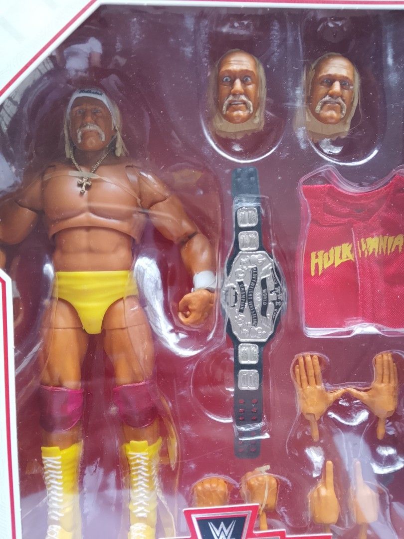 Hulk Hogan WWE Mattel Ultimate Edition (Category: Action & Battle Toys) located in Manila. Submitted by barnesjame75271 (Listing ID 1456983534, Image 2). Description: For Sale Hulk Hogan Ultimate Edition Price : 2300 -misb Loc: meetup: lrt gil puyat/ cash and carry makati/binan laguna - can also do lalamove transaction Message po if interested. Thanks 🙏🙏.
