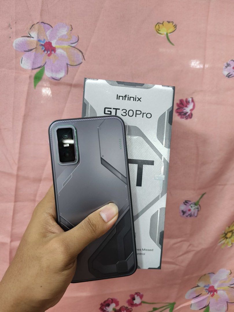 Infinix GT 30pro 512GB (Category: Xiaomi) located in Manila. Submitted by alinortaut09995 (Listing ID 1457104171, Image 1). Description: SALE OR SWAP + CASH infinix GT 30pro 512GB OPENLINE NTC VARIANT NO HIDDEN ISSUE UNLI TEST UNLI RESET SLIGHTLY DENTS INCLUSION:Unit,Charger,2 Case,Box .