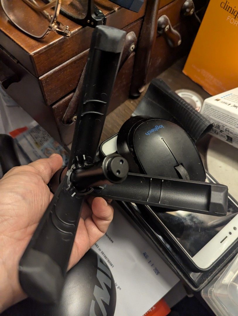 Insta 360 bullet time and tripod (Category: Tripods & Monopods) located in Pasig City. Submitted by imperiumhk (Listing ID 1457069011, Image 3). Description: insta 360 bullet time tripod - Compact black mini tripod - Adjustable head for various angles - Foldable legs for enhanced stability - Ideal for small cameras or smartphones - Lightweight and portable, perfect for travel or everyday use.