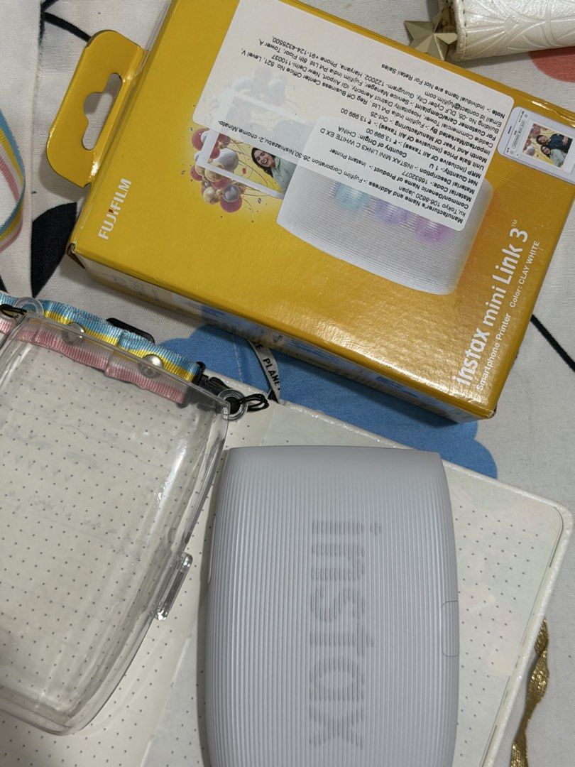 Instax Mini Link 3 (Category: Cameras) located in Mabalacat. Submitted by jshwm (Listing ID 1456964796, Image 2). Description: Brandnew w/ free case Can do meetups around dau-mabt-ac Open for COP via LBC.