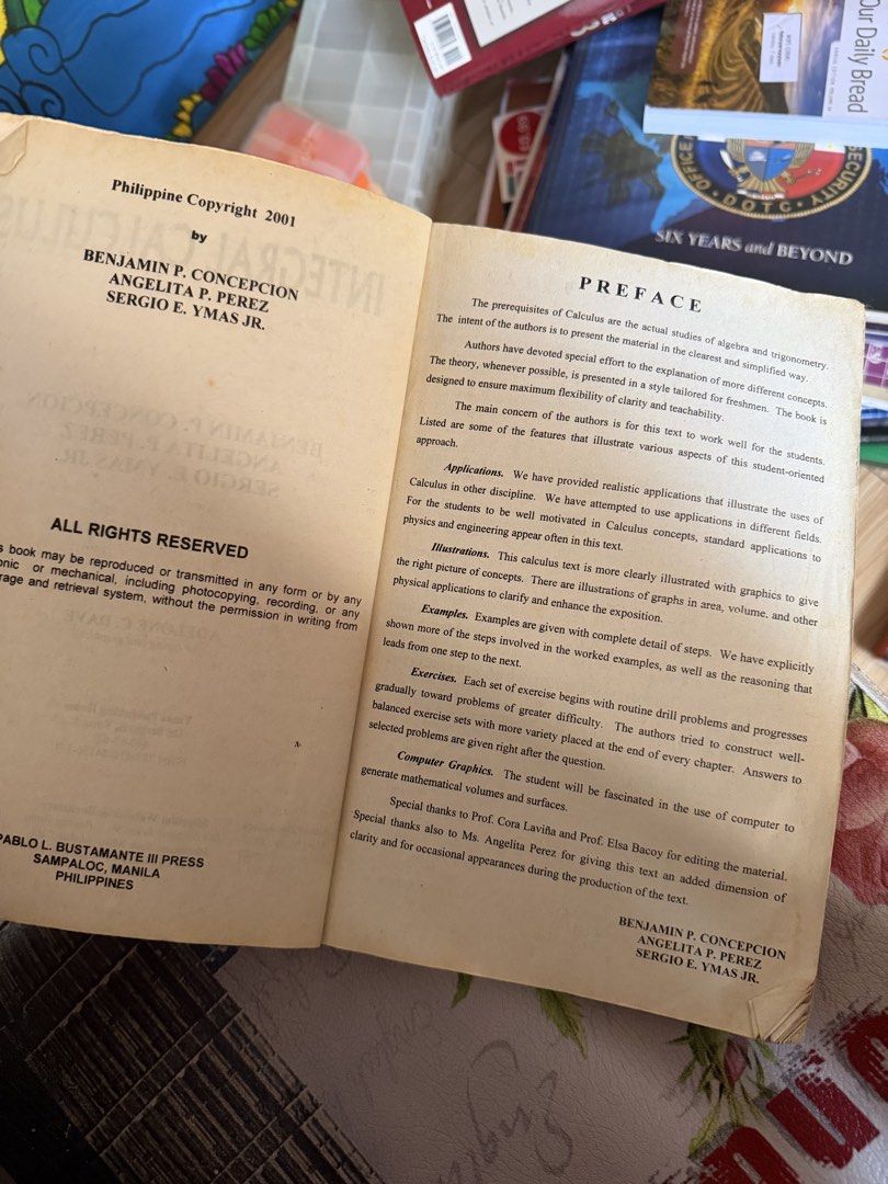 Integral Calculus (Category: Textbooks) located in Las Pinas. Submitted by gmonteros (Listing ID 1457085947, Image 3). Description: .