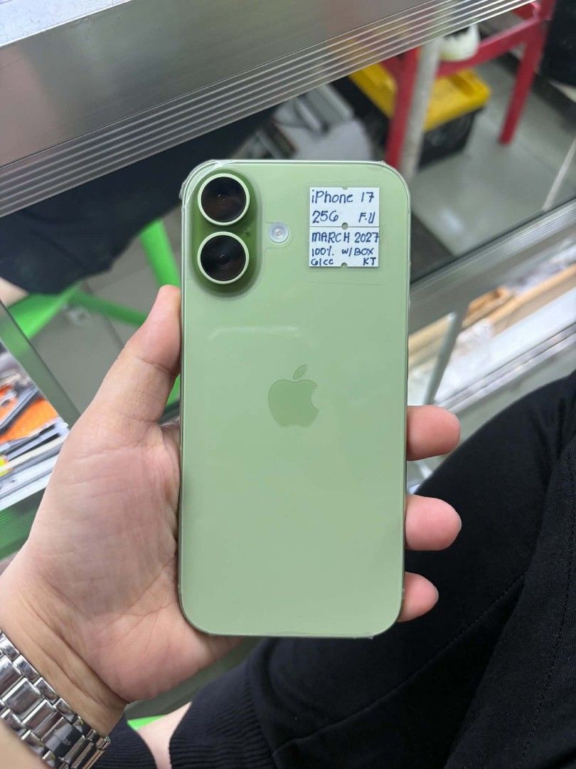 Iphone 17 256gb FU NTC 100% BH (Category: iPhone 17 Series) located in San Juan City. Submitted by keannagadgetph (Listing ID 1456979269, Image 3). Description: Available for today's. Iphone 17 256gb 100% bh Factory unlock Makinis Orig box Ntc approved Accepting swap / Trade in / installment / walk in For fast transaction 09777177470 look for alyanna Fb page : javeds gadget shop.