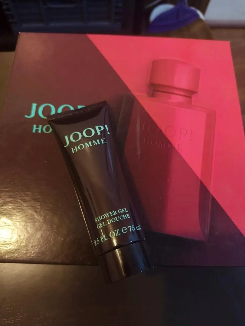 Joop! Homme Shower Gel (Category: Sanitary Hygiene) located in Makati City. Submitted by jmp_nav (Listing ID 1457125177, Image 1). Description: Joop! Homme Shower Gel 350 Will include box (wala pong kasamang perfume).