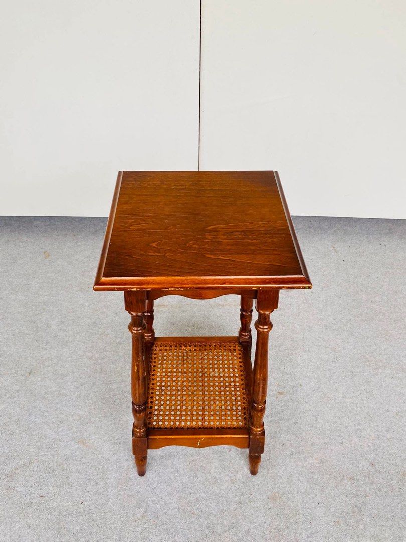 KARIMOKU VINTAGE END TABLE / SIDE TABLE (Category: Tables & Sets) located in Manila. Submitted by jerichocal17856 (Listing ID 1456966750, Image 1). Description: “JAPAN SURPLUS” KARIMOKU VINTAGE END TABLE / SIDE TABLE SIZE: 12.5L” x 12.5W” x 28H” inches (AS-IS ITEM) IN GOOD CONDITION.