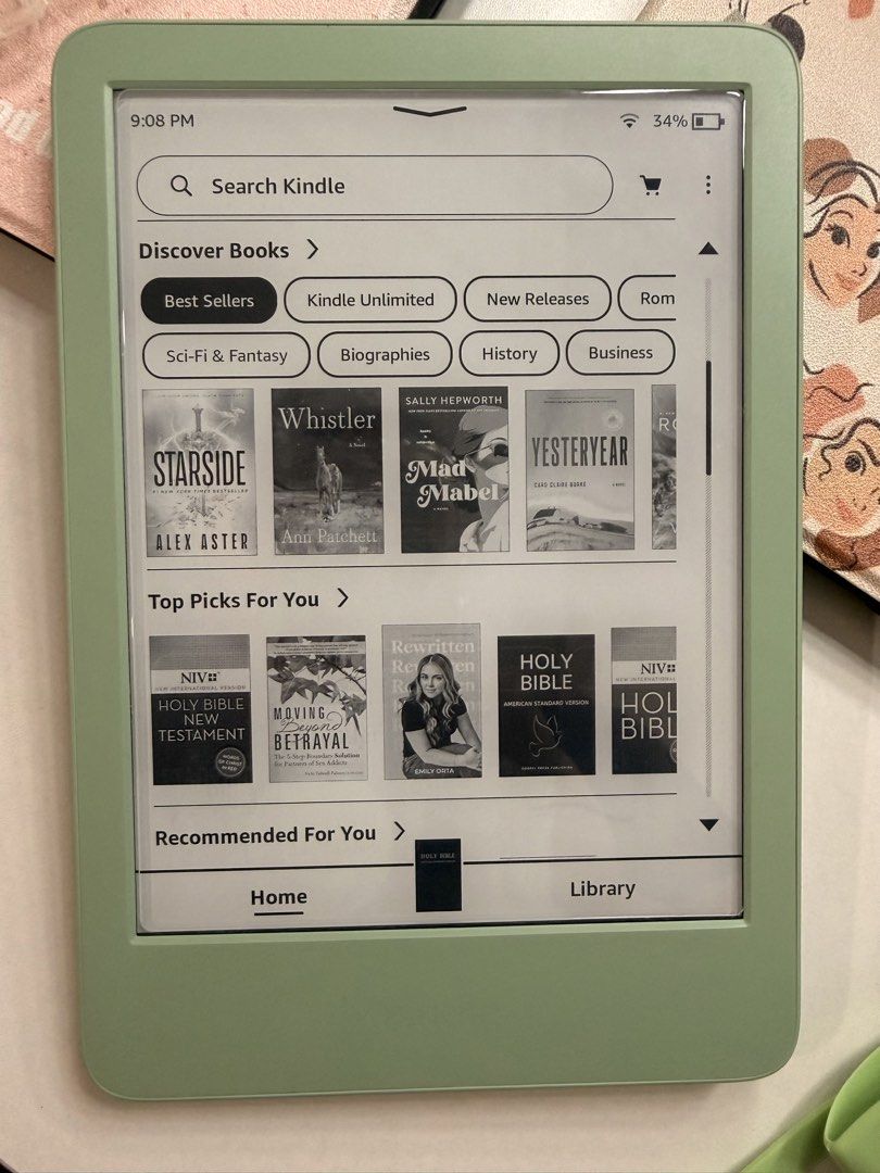 Kindle Matcha - 16GB - 11th Gen (Category: Cases & Sleeves) located in Quezon City. Submitted by beautylush.ph (Listing ID 1457118922, Image 2). Description: - 11th Gen | 16 GB - with Ads - Used once - Impulsive buying - Complete with Box - Shipping c/o buyer .