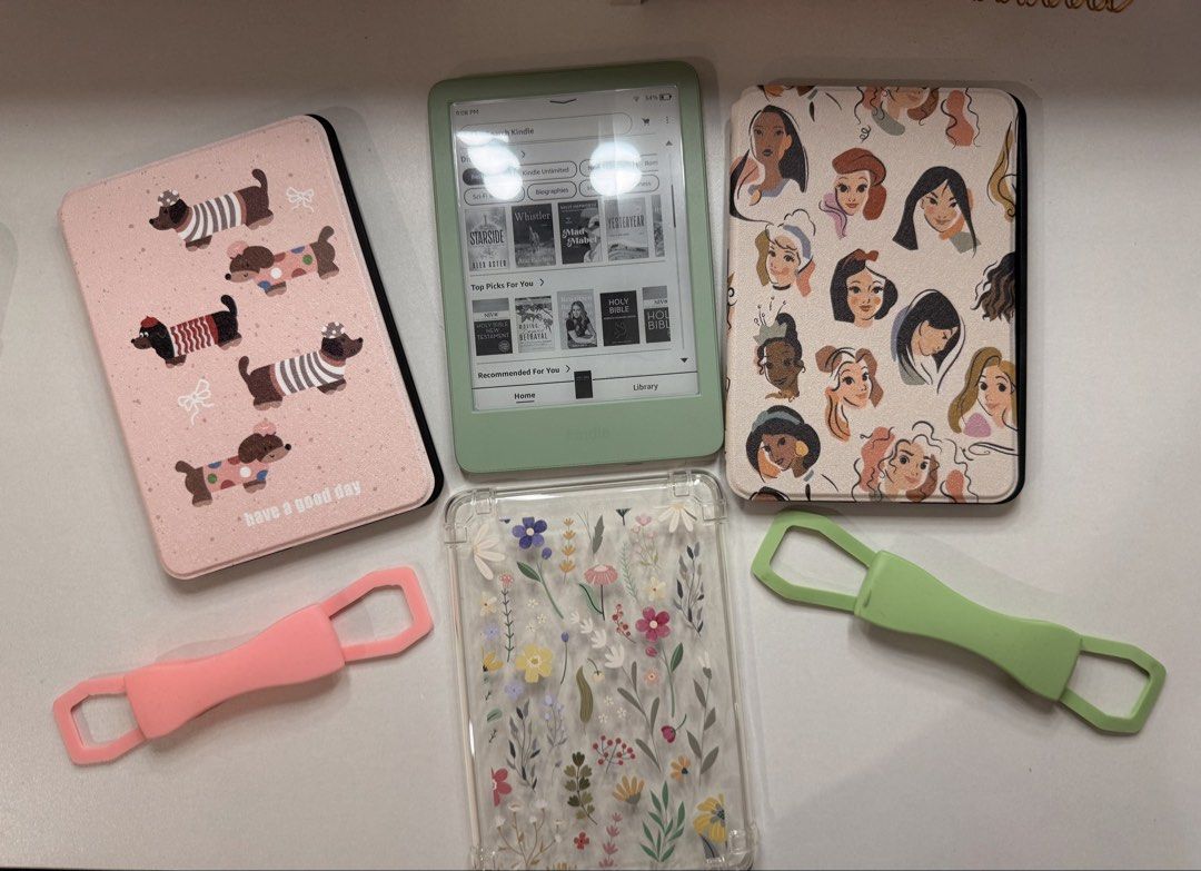 Kindle Matcha - 16GB - 11th Gen (Category: Cases & Sleeves) located in Quezon City. Submitted by beautylush.ph (Listing ID 1457118922, Image 1). Description: - 11th Gen | 16 GB - with Ads - Used once - Impulsive buying - Complete with Box - Shipping c/o buyer .