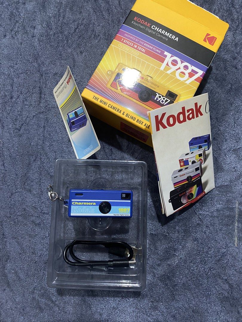 Kodak Charmera | digicam digital camera (Category: Cameras) located in Bacolod City. Submitted by ensparkles (Listing ID 1457127617, Image 1). Description: COMPLETE INCLUSIONS except sd card no issues.