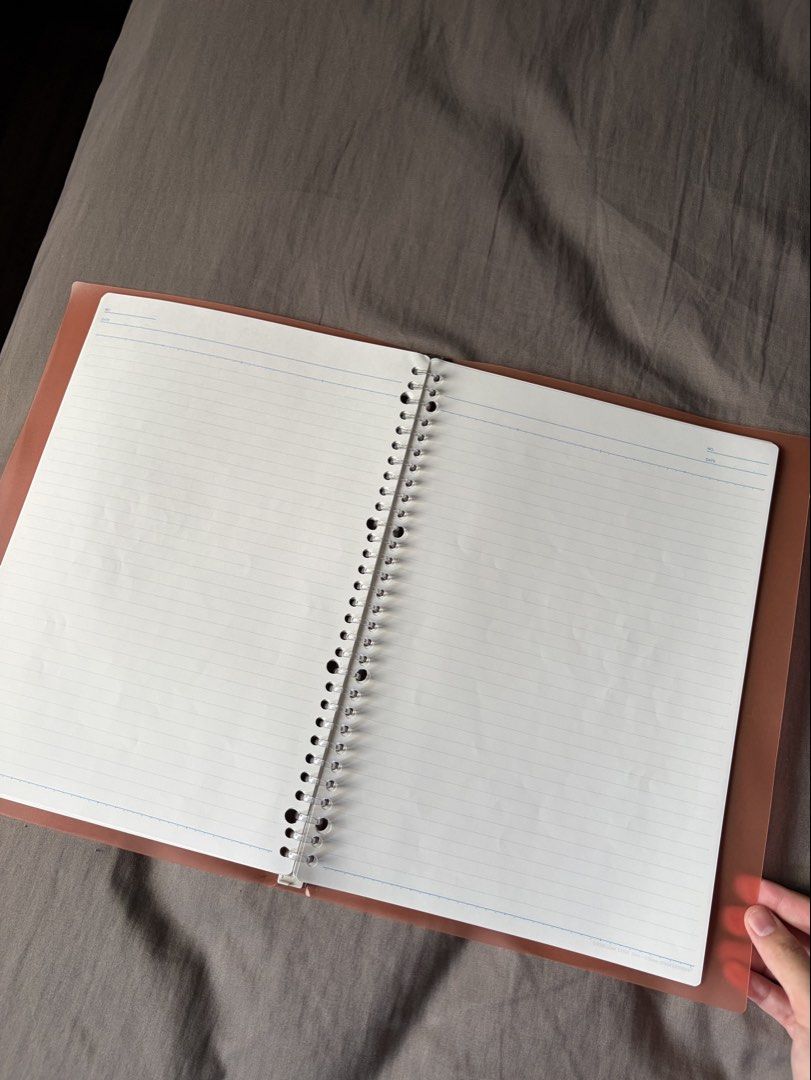Kurufit Binder Notebook (Category: Laptops & Notebooks) located in Dasmarinas. Submitted by authenticlady (Listing ID 1457021757, Image 3). Description: A4 sized Refillable sheets Can include the paper! I think i have extra .