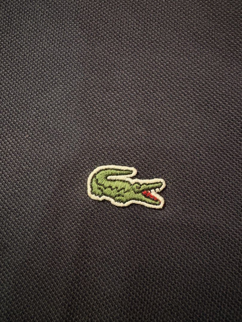 Lacoste Navy Blue Polo Shirt (Category: Shirts) located in Paranaque City. Submitted by jsczz (Listing ID 1456990335, Image 2). Description: No issues 8.5/10 color rate 17x23 dimes Good for womens s-m Authentic.