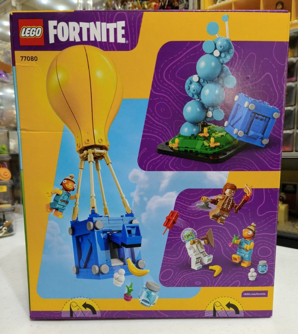 LEGO Fortnite (77080) Supply Drop (Category: Lego & Building Sets) located in Pasig City. Submitted by bricksandbits.ph (Listing ID 1456974702, Image 2). Description: Brand new. Sealed. Box condition as is. Payment via Gcash or BPI. Shipping c/o buyer. Item is located in Pasig. PM for other inquiries.