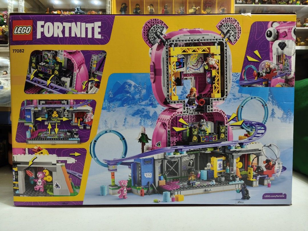LEGO Fortnite (77082) Rave Cave (Category: Lego & Building Sets) located in Pasig City. Submitted by bricksandbits.ph (Listing ID 1456974002, Image 2). Description: Brand new. Sealed. Box condition as is. Payment via Gcash or BPI. Shipping c/o buyer. Item is located in Pasig. PM for other inquiries.