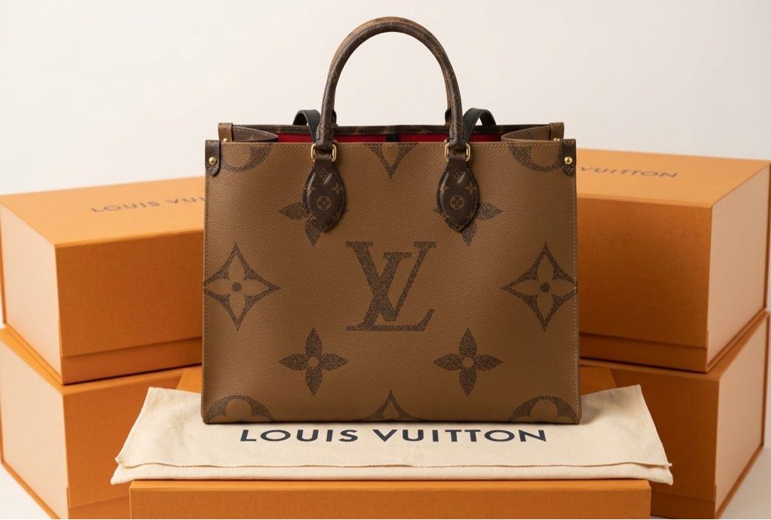 Louis Vuitton Onthego MM Monogram (Category: Luxury Bags & Wallets) located in Mandaluyong City. Submitted by _sneakerlab (Listing ID 1457073380, Image 1). Description: 👜 FOR SALE: Louis Vuitton OTG MM Condition: RANK A • Well-maintained • Clean overall condition • No major visible damage • Please see photos for actual condition Included: • Louis Vuitton tote bag • Original box and complete papers • Dust bag 💰 Price: ₱130K Bnew price at 200k .