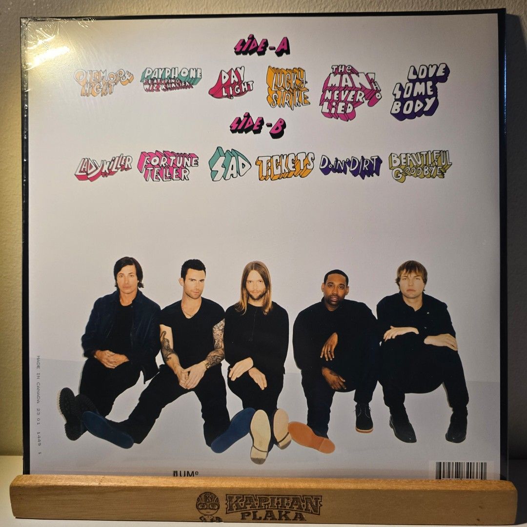 Maroon 5-Overexposed (Category: CDs & DVDs) located in Taguig. Submitted by Kapitan_Plaka (Listing ID 1457085839, Image 2). Description: sealed/brand new.
