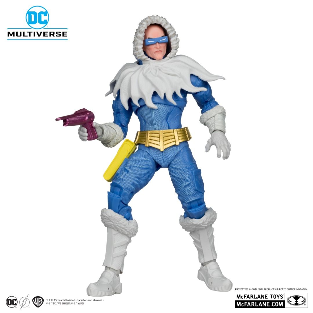 McFarlane - Captain Cold (The Rogues) Collector Edition (Category: Figurines & Statues) located in Pasay City. Submitted by zoomgio (Listing ID 1457133301, Image 3). Description: **100% genuine/original/authentic product. No lowballers please. Condition: BIB (good as new) and complete. Slight paint rub from the gun on the right hand. Product Features: - Incredibly detailed 7” scale figure based on the DC MULTIVERSE™ - Designed with Ultra Articula