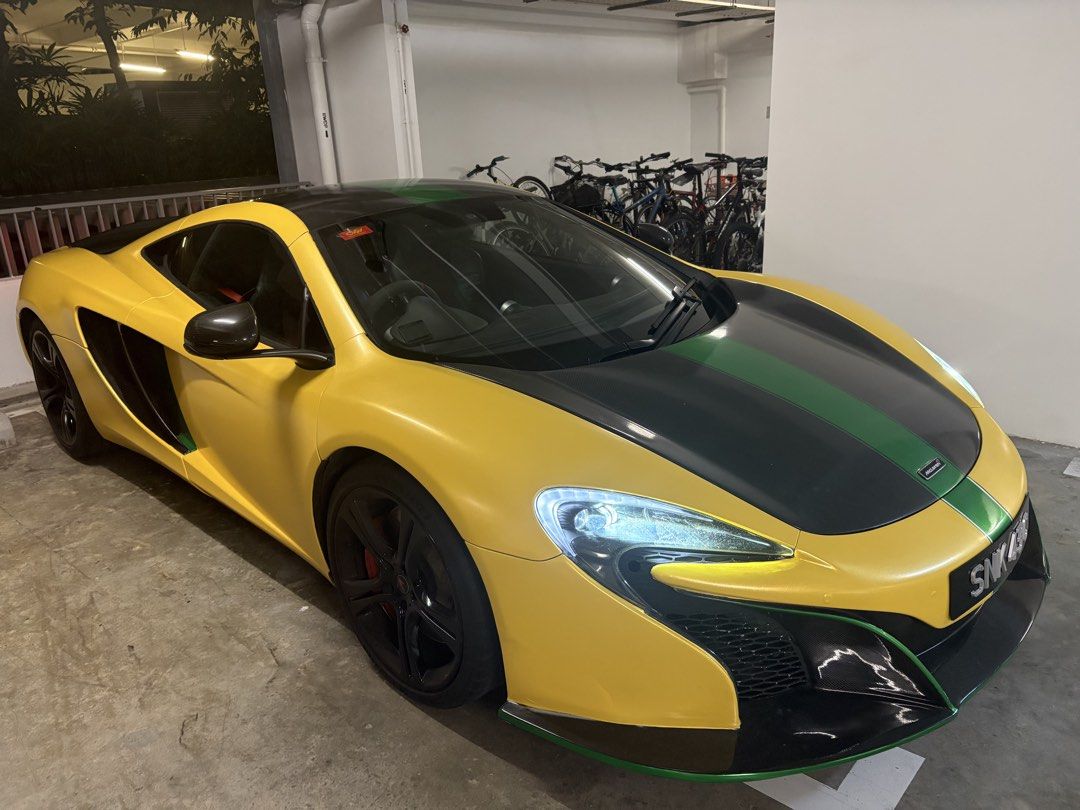 McLaren 12C 3.8 (A) (Category: Used Cars) located in Singapore. Submitted by chillart (Listing ID 1338977563, Image 1). Description: Excellent condition, new wrap.