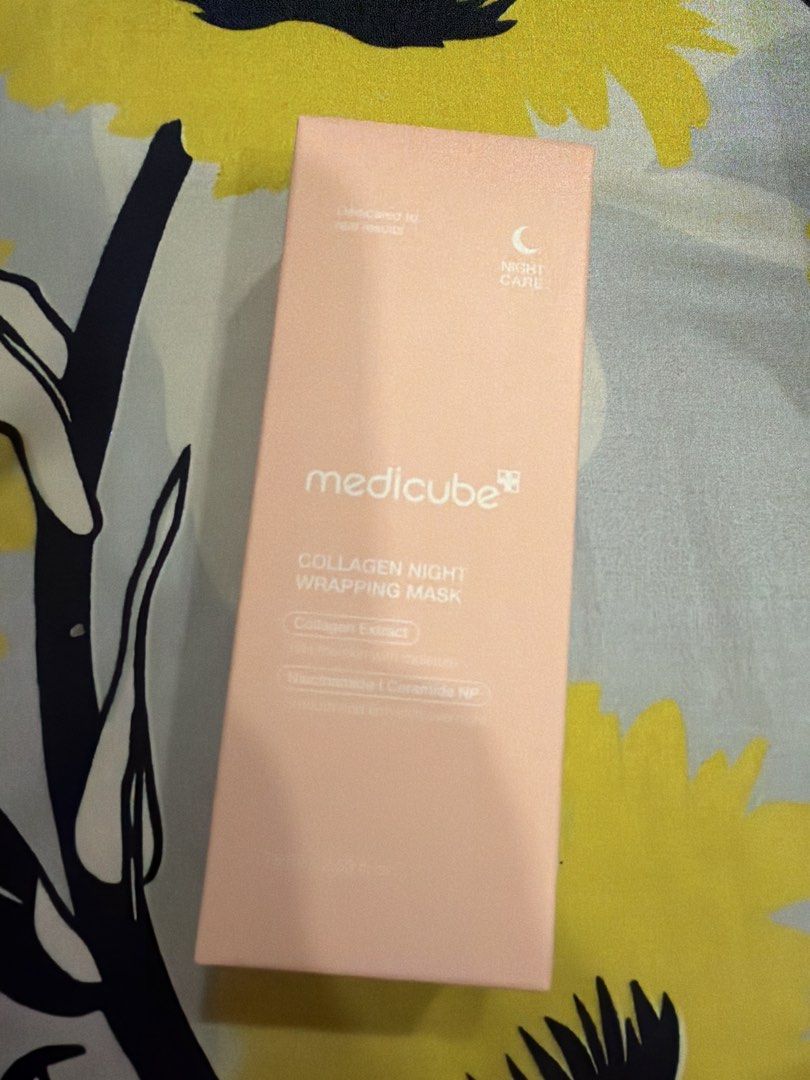 Medicube Collagen Night Wrapping Mask (Category: Face Care) located in Makati City. Submitted by rain3dr0ps (Listing ID 1457120835, Image 1). Description: - Medicube Collagen Night Wrapping Mask for overnight skin repair. - Enriched with Collagen Extract to boost skin elasticity. - Contains Niacinamide Ceramide NP for a brighter, smoother complexion. - Prepares your skin for a fresh and revitalized look the next day. Payment via Gcash Ships from 