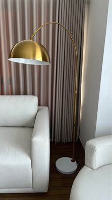 MOVE OUT SALE (Category: Sofas) located in Pasig City. Submitted by thestylesisters (Listing ID 1456969153, Image 3). Description: - Beige sofa bed - Converts to a bed - Wooden accents on armrests - Ideal for small spaces or guest rooms - Message for more details.