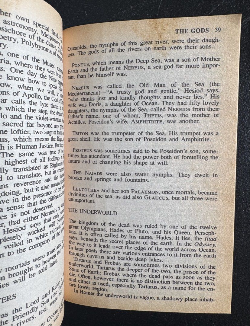 Mythology - Edith Hamilton (Category: Storybooks) located in San Pedro. Submitted by pageturner19 (Listing ID 1457032730, Image 3). Description: With foxing and tanned pages.