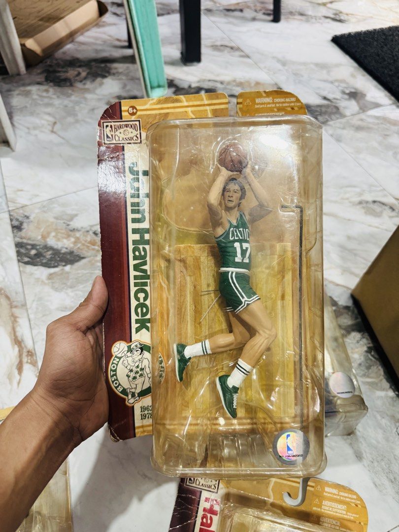Nba basketball Mcfarlane (Category: Figurines & Statues) located in Paranaque City. Submitted by icko007 (Listing ID 1457119319, Image 3). Description: mcfarlane Hakeem Olajuwon - SOLD mcfarlane Patrick Ewing - SOLD mcfarlane Klay Thompson - 2.2k mcfarlane john havlicek - 2500 No Rush Shipping/ Dibs Now Pay now Location Paranaque Payment Gcash/Bpi Shipping Lalamove/Lbc Buyers Risk / Fee ‼️Seller is not responsible for: lost, stolen, or damaged pa