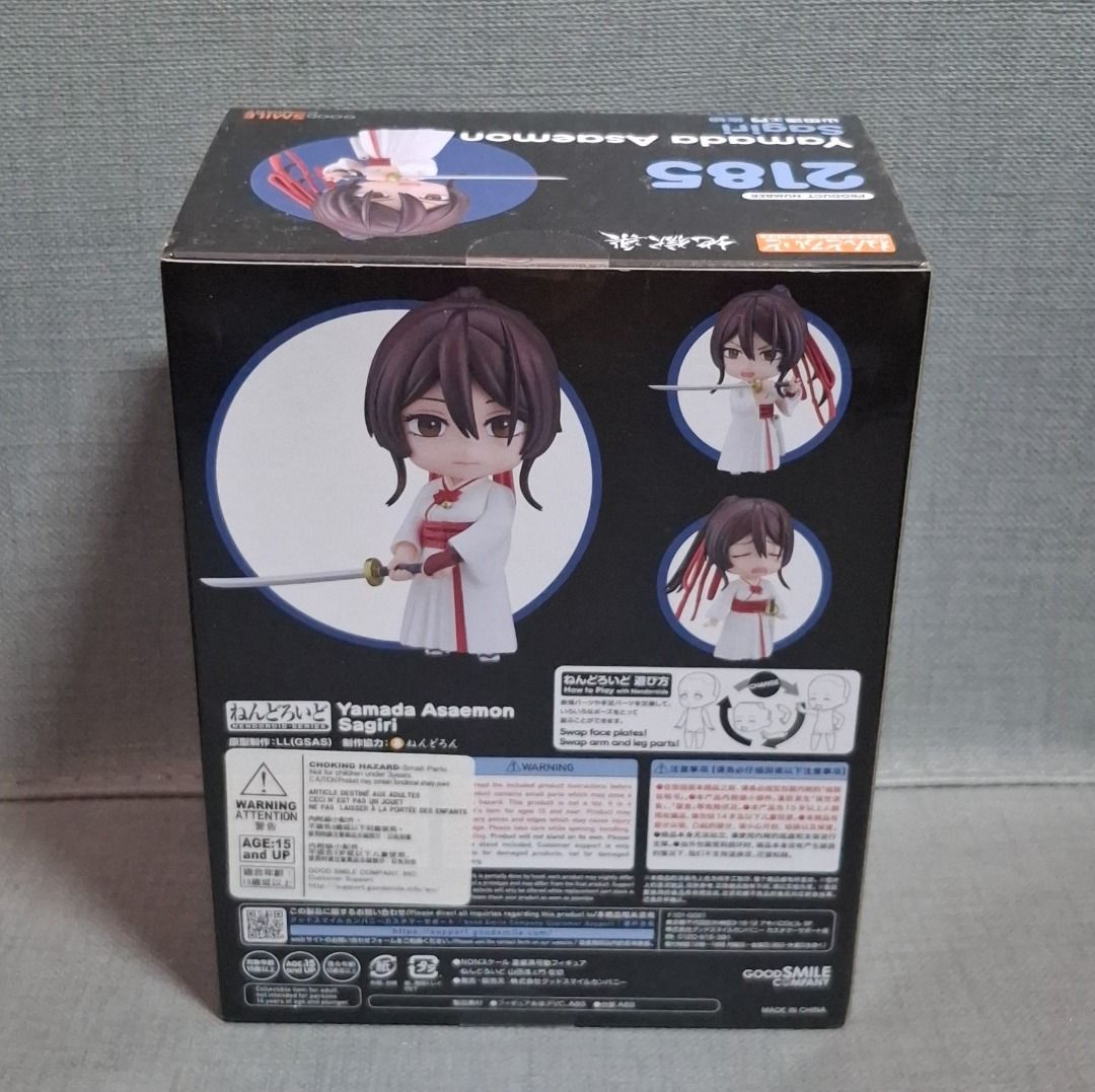 Nendoroid 2185 - Yamada Asaemon Sagiri (MIB) (Category: Figurines & Statues) located in Pasig City. Submitted by geldonendo (Listing ID 1457082426, Image 2). Description: Authentic Nendoroid Asaemon. Opened to check, but never displayed. Kept in a box away from sunlight. Delivery methods: - Meetup (locations are listed. As scheduled and with a small handling fee) - Delivery (your choice of courier and at your own risk. Not accepting CODs for item
