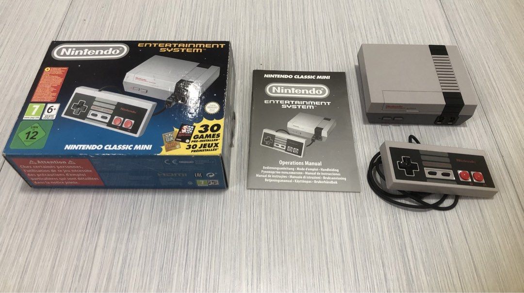 Nintendo Entertainment System Classic Mini Edition (Category: Nintendo) located in Quezon City. Submitted by jeidiji (Listing ID 1457054630, Image 2). Description: - Nintendo Classic Mini Entertainment System - Comes with 30 pre-installed classic games - Includes console, one controller, and operations manual - Original box included - Ideal for retro gaming fans - Ready for a new home.