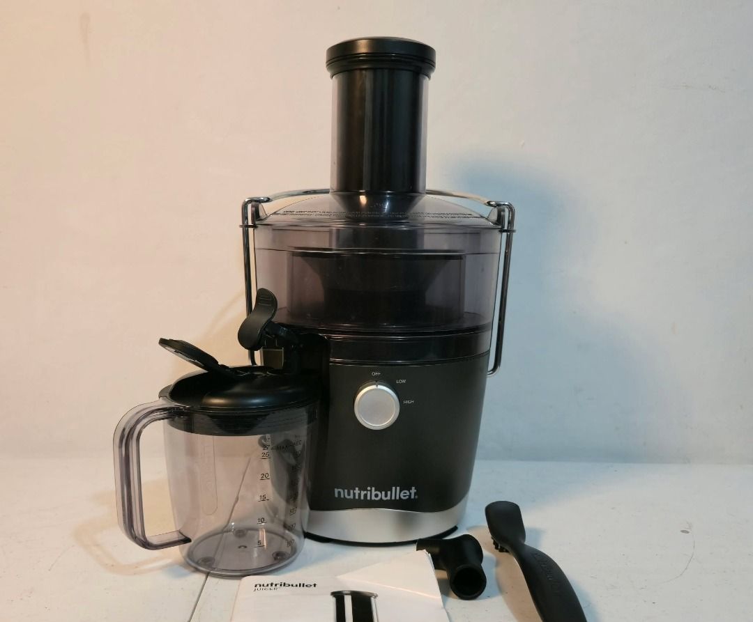 Nutribullet Juicer (Category: Juicers, Blenders & Grinders) located in Rizal. Submitted by joan5505 (Listing ID 1456962414, Image 1). Description: Nutribullet Juicer Australian mall pull out Used as display unit No box Complete accesories Manual No issue 220V 6k.