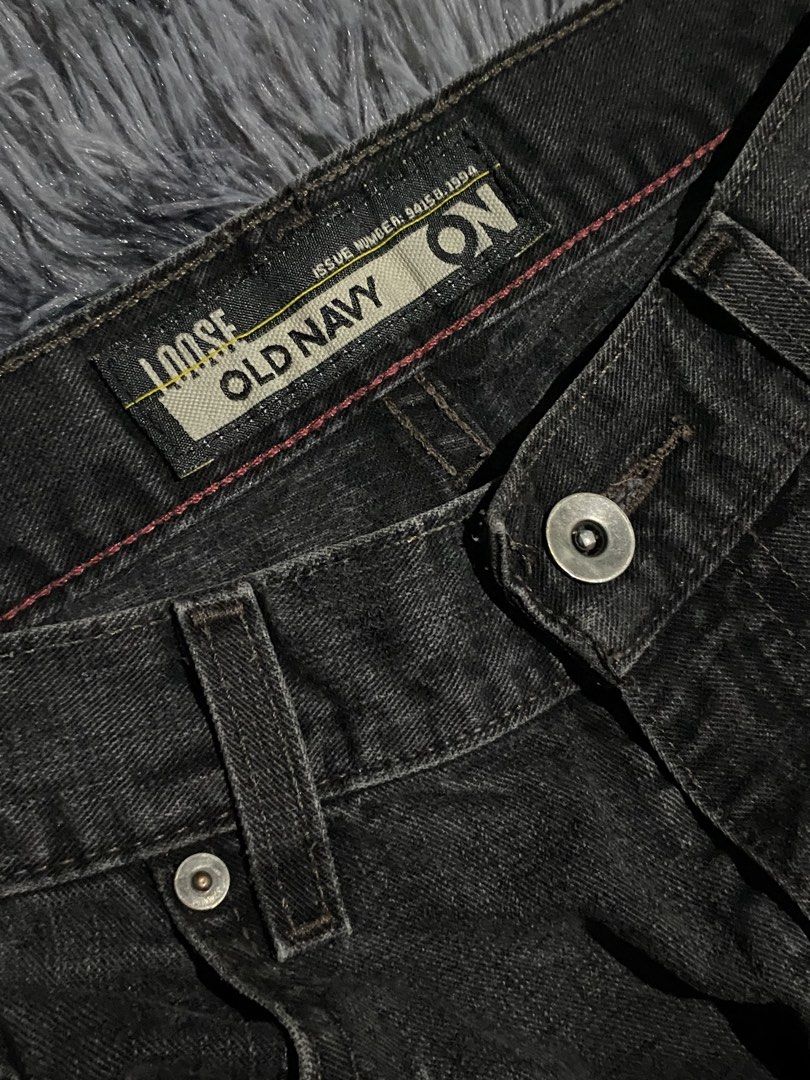 OLD NAVY BAGGY LOOSE BLACK PANTS (Category: Jeans) located in San Pablo. Submitted by d.iznu (Listing ID 1457030188, Image 3). Description: 35x41.5x9.5 bootcut, archive, streetwear, acidwash, baggy, realtree, carhartt .
