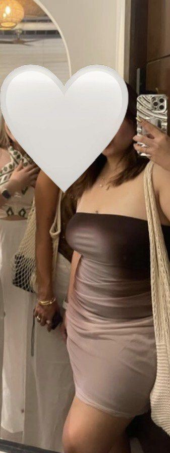 Ombre Strapless Bodycon Mini Dress (Category: Dresses) located in Manila. Submitted by mae.rs (Listing ID 1457074792, Image 3). Description: Bodycon Mini Dress Nice in actual! Fabric is stretchy and Body hugging. Can fit up to XL Used twice only. .