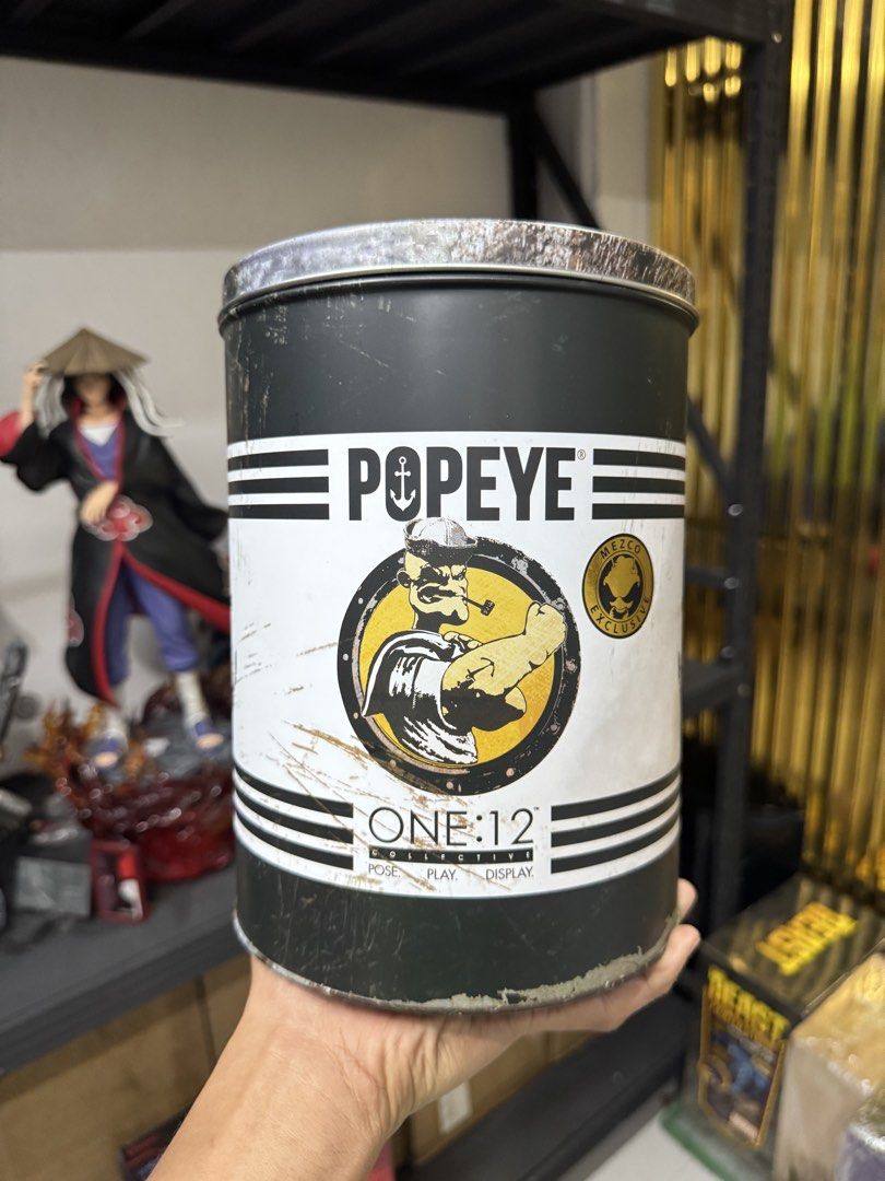 Perfect Mezco Popeye Deluxe Edition (Category: Figurines & Statues) located in Paranaque City. Submitted by icko007 (Listing ID 1457118892, Image 3). Description: Rare🔥🔥 Perfect Mezco Collective Popeye Deluxe Edition Bib Complete no issue Price 6999 Only No Rush Shipping/ Dibs Now Pay now Location Paranaque Payment Gcash/Bpi Shipping Lalamove/Lbc Buyers Risk / Fee ‼️Seller is not responsible for: lost, stolen, or damaged packages..