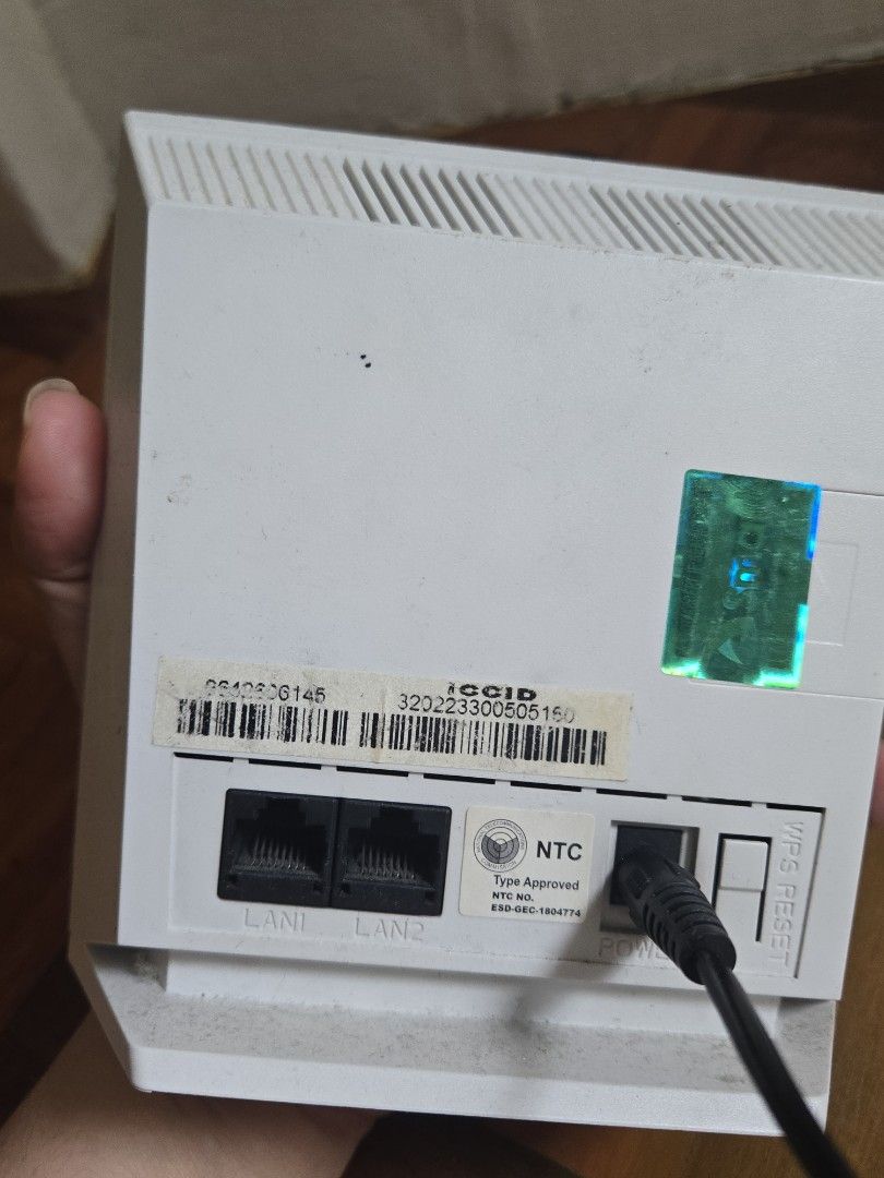 PLDT wifi router (Category: Networking) located in Quezon City. Submitted by samcas (Listing ID 1456964349, Image 3). Description: Pldt prepaid wifi router.