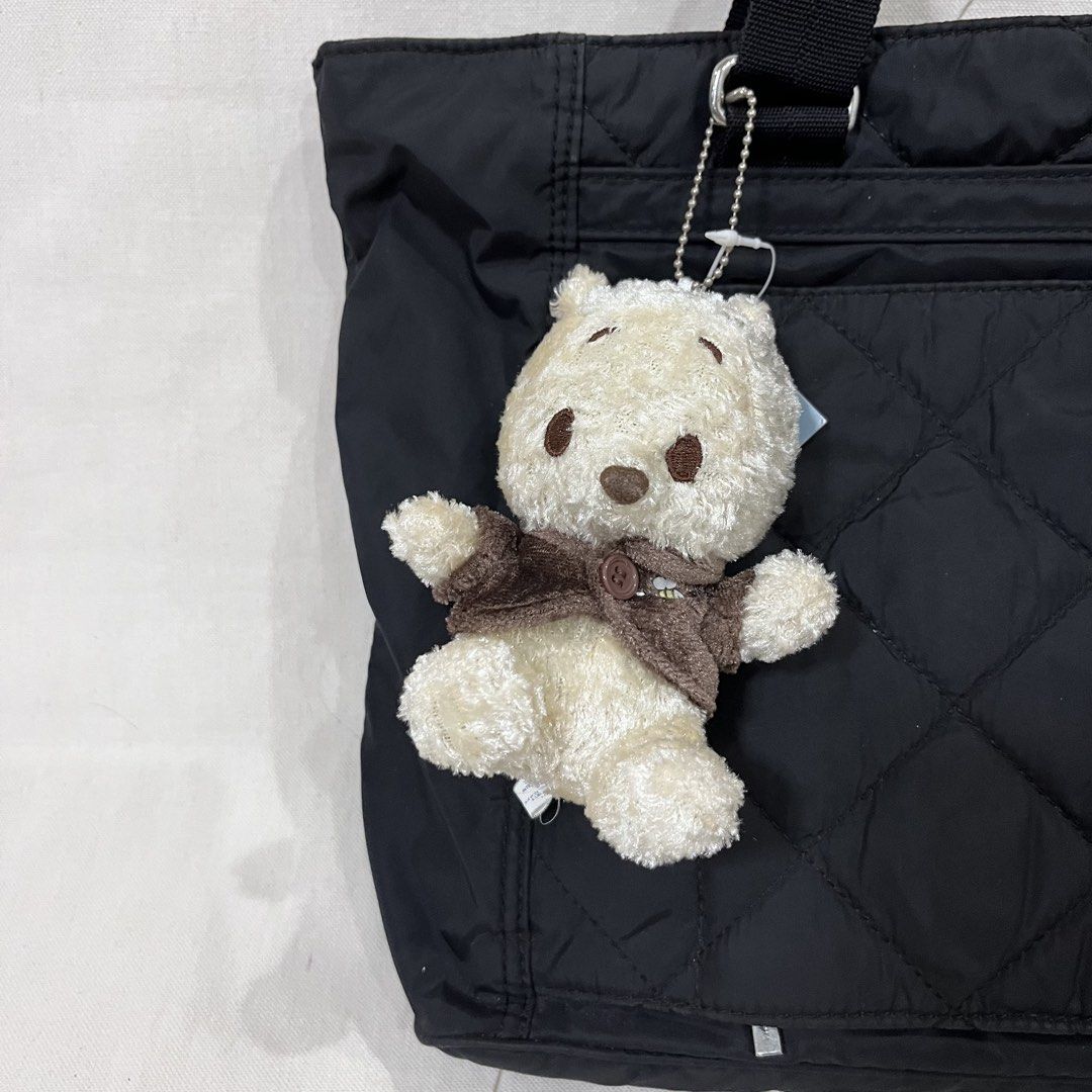 Pooh Rose Pattern Monochrome Stuffed Toy Keychain Charm (Category: Plushies & Soft Toys) located in Antipolo. Submitted by aristocath (Listing ID 1457122846, Image 2). Description: ✅ Like new and no flaws ✅ Authentic merchandise with papertag and etiketa ✅ Super cute collectible! ☺️ Please feel free to make an offer! Payment options: ❤️ Pay first with SF thru GCash / BPI ❤️ Cash on Delivery thru LBC door to door (min. COD amt of Php100) (Actual i