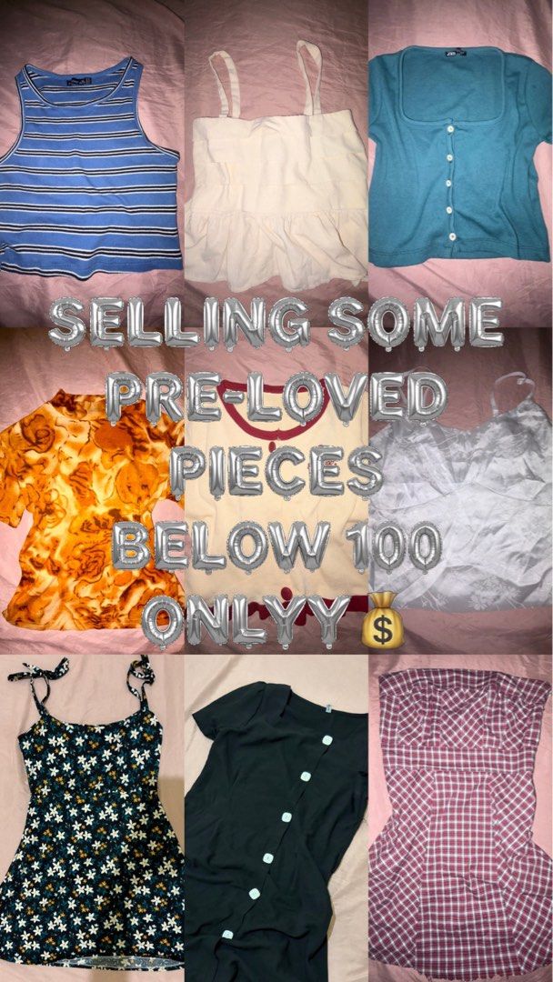 PRE-LOVED PIECES (Category: Sleeveless) located in Manila. Submitted by noemepicks (Listing ID 1457119553, Image 1). Description: .