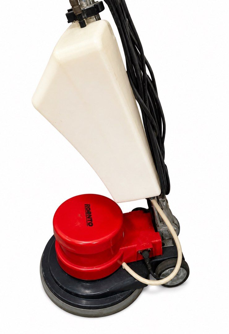 Pronto Floor Polisher Machine (Category: Cleaning Tools & Supplies) located in Manila. Submitted by adore0603 (Listing ID 1457003726, Image 1). Description: - Pronto Floor Polisher - Wet and Dry use - Perfect for both cleaning and polishing floors - Good working condition - Second hand, lightly used -With soft bristle brush and pad holder.