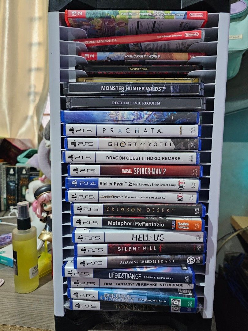 PS5 Games (Category: PlayStation) located in Taguig. Submitted by baniyatoysph (Listing ID 1457031520, Image 1). Description: - PS5 Games Collection for Sale bawas backlogs, busy na. some tapos na. ibang game may preorder bonus pang di nakukuha. ty - All game discs are in their original cases.
