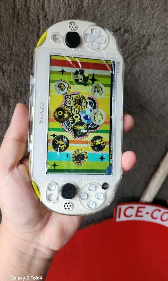 Ps vita slim Dancing all night limited edition (Category: PlayStation) located in Manila. Submitted by l.pagunsan (Listing ID 1457040713, Image 3). Description: Ps vita slim Dancing all night limited edition No issue good as new Used for display & collect lang Non Jailbreak since personal mas prefer stock firmware Pre-installed Persona 4: Dancing All Night own custom system theme with 10 wallpapers and the "Signs of Love (Funky HOME Mix)" backgro