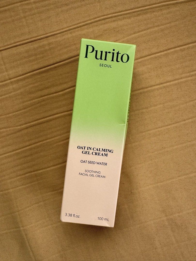 Purito Oat in Calming Gel Cream (Category: Face Care) located in Paranaque City. Submitted by feonnaagito (Listing ID 1456967867, Image 1). Description: Purito Oat in Calming Gel Cream (100ml) - Brand new ➡️ ₱700.