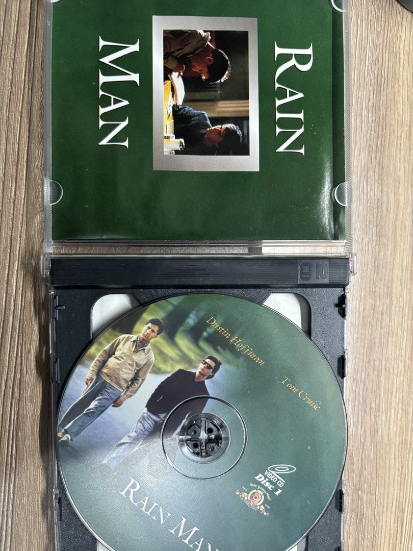 Rain Man (1988) (Category: CDs & DVDs) located in Quezon City. Submitted by mkportiz (Listing ID 1457008598, Image 3). Description: 📀 Classic Movie VCD 🎬 Rain Man (1988) Original/old VCD copy from the classic era. Perfect for collectors, movie lovers, or anyone who enjoys the nostalgia of physical media. ❤️ 📌 Please note: These are pre-owned vintage VCDs and may show signs of age/use. Please see photos for the actual item and condition. RFS: D